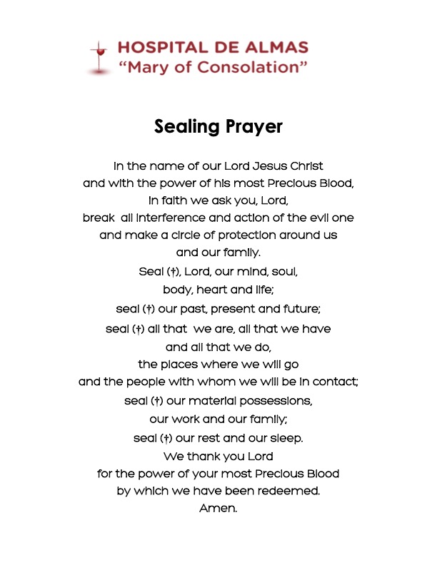 Sealing Prayer